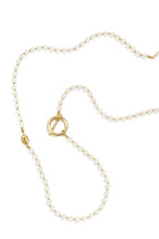 Imitatieparel lange ketting kralen eenvoudige dagelijkse serie dames sieraden