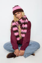 Muts met strepen, casual, polyester, dagelijkse accessoires