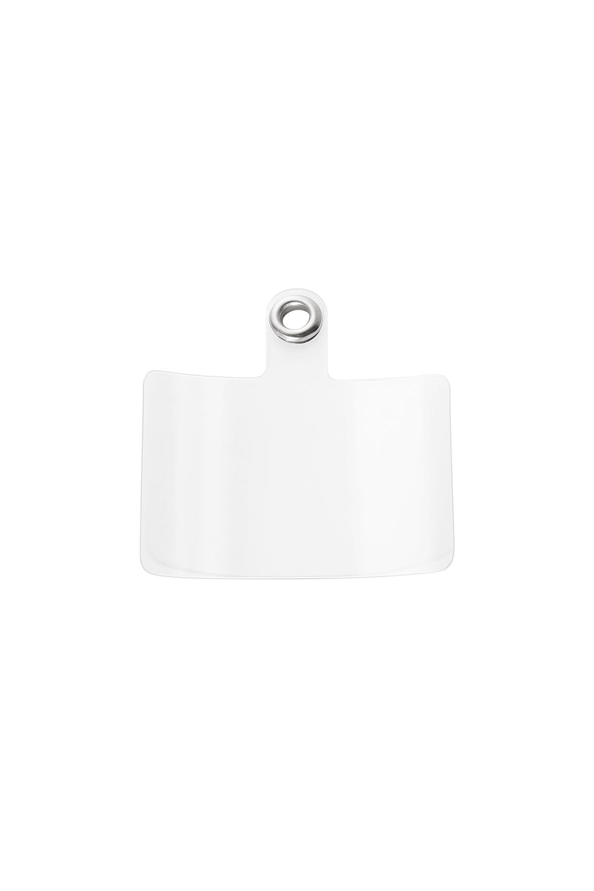 Lanyard pad Transparant PVC