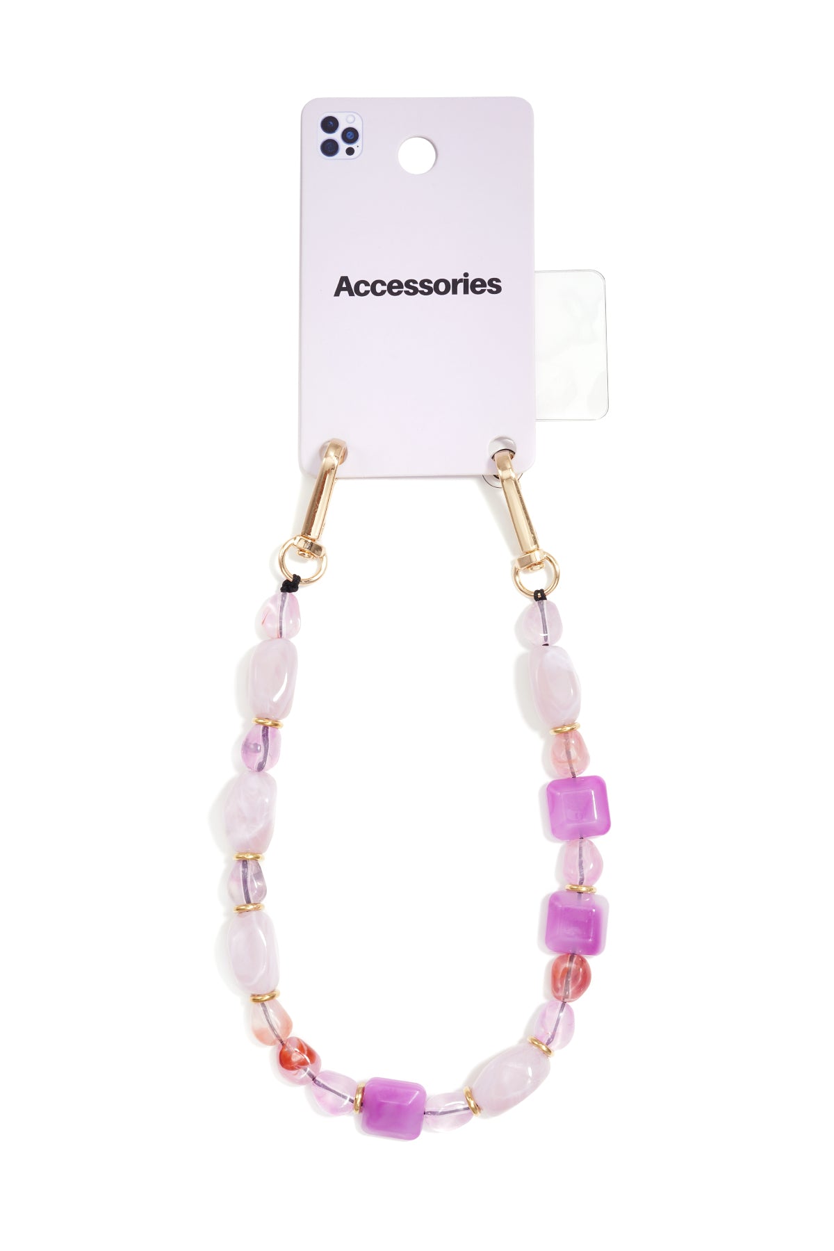 Telefoonketting met kralen, casual acryl, dagelijkse accessoires