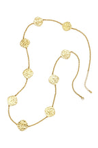 Lange roestvrijstalen kettingen met geometrische vorm, eenvoudige, alledaagse serie, dames sieraden