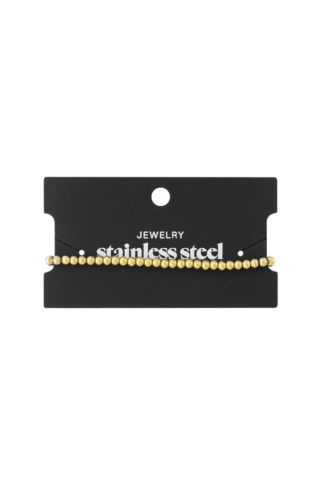 Massieve kralenarmbanden - 4 mm