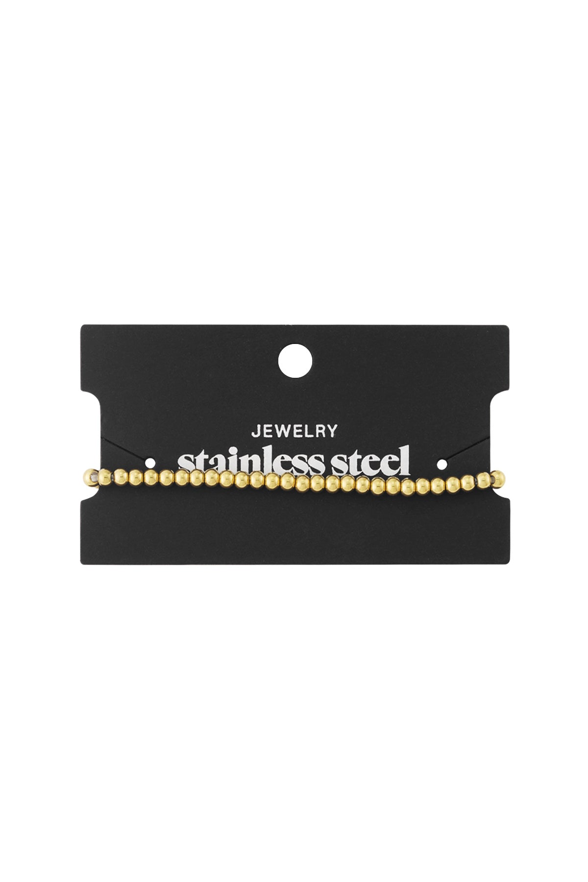 Massieve kralenarmbanden - 4 mm