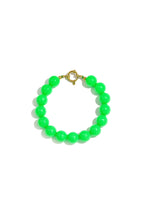 Armband met medium kralen en frontsluiting-12mm