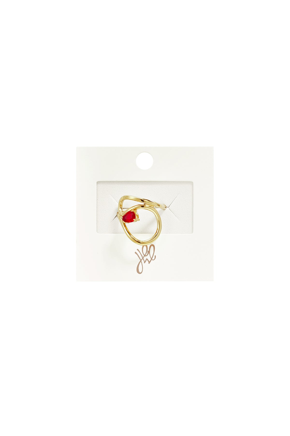 Opvallende ringen van roestvrij staal met een onregelmatige vorm, casual en eenvoudig, uit de casual collectie voor dagelijks gebruik. Damessieraden.