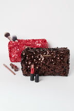 Make-up tasjes, effen kleur, eenvoudig, polyester, dagelijkse accessoires