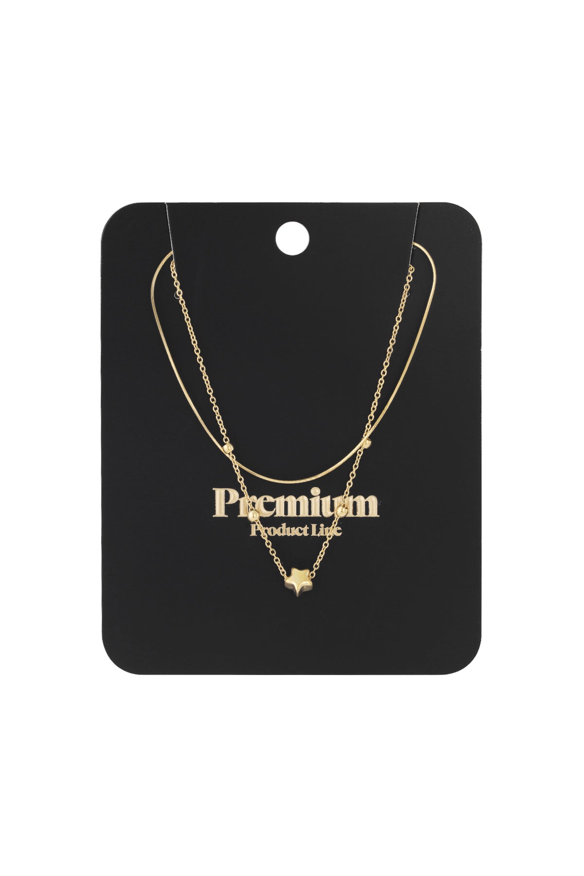 Dubbellaagse sterrenketting