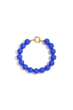 Armband met medium kralen en frontsluiting-12mm