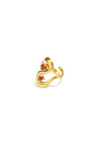 Opvallende ringen van roestvrij staal met een onregelmatige vorm, casual en eenvoudig, uit de casual collectie voor dagelijks gebruik. Damessieraden.