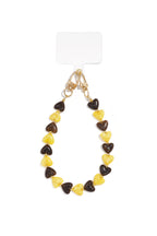Telefoonketting met hartje, schattig, acryl, dagelijkse accessoires