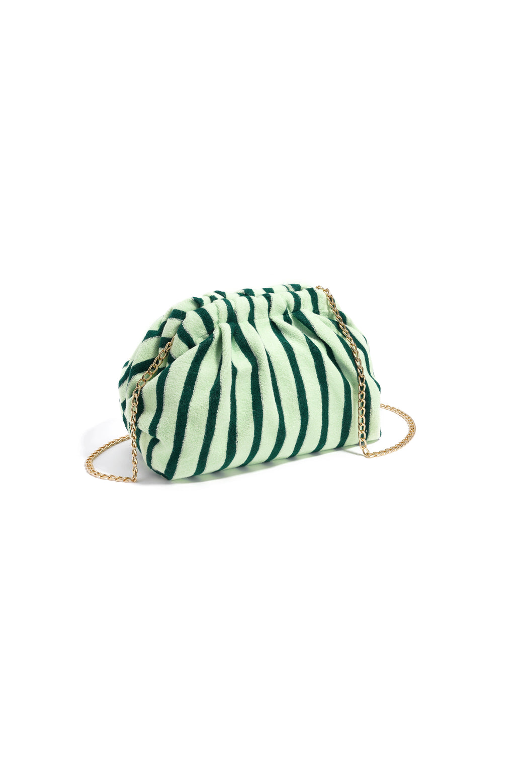 Crossbodytas met strepen, eenvoudig model, polyester, dagelijkse accessoires
