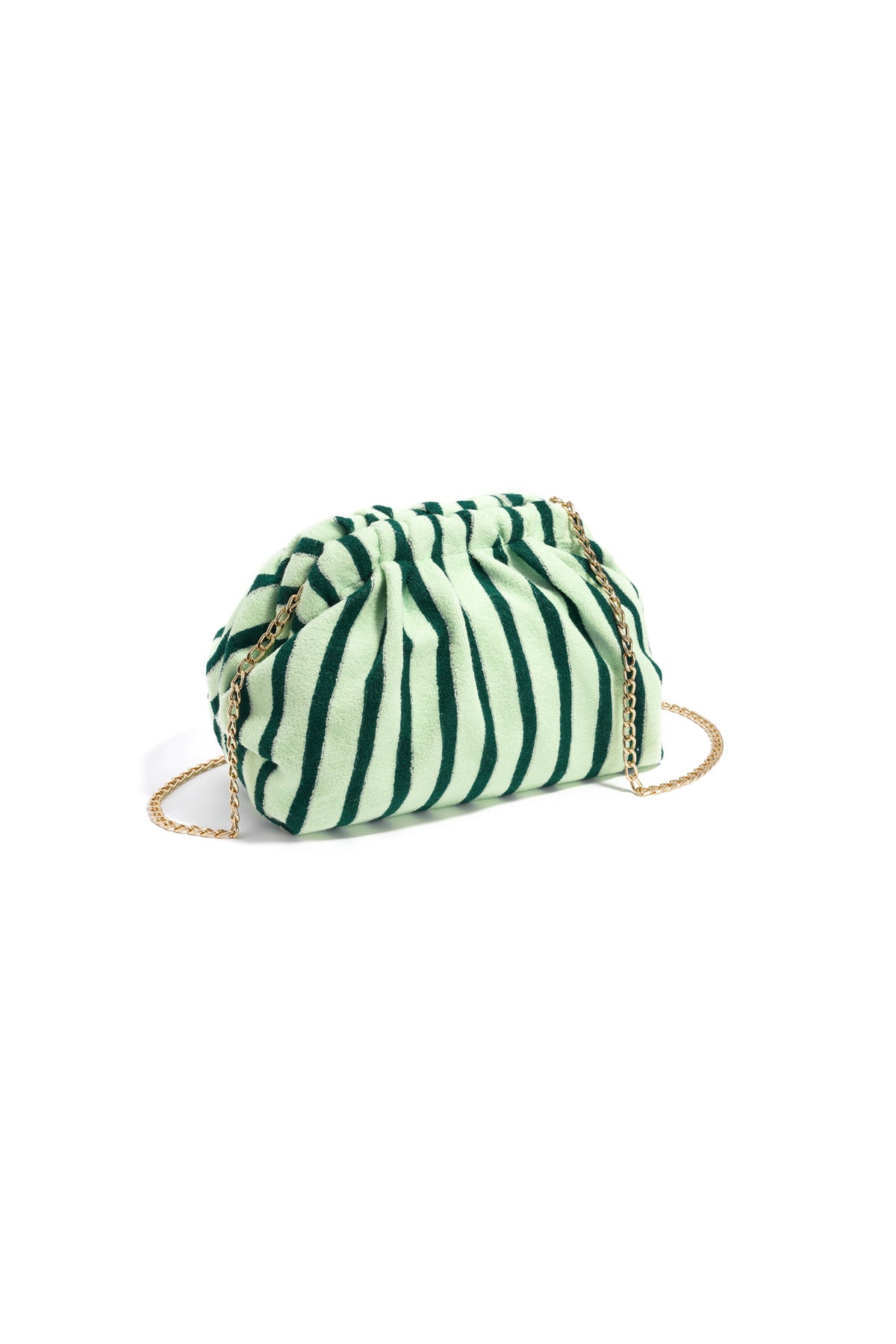 Crossbodytas met strepen, eenvoudig model, polyester, dagelijkse accessoires