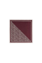 Wintersjaals met paisley-patroon, retro imitatiezijde, dagelijkse accessoires
