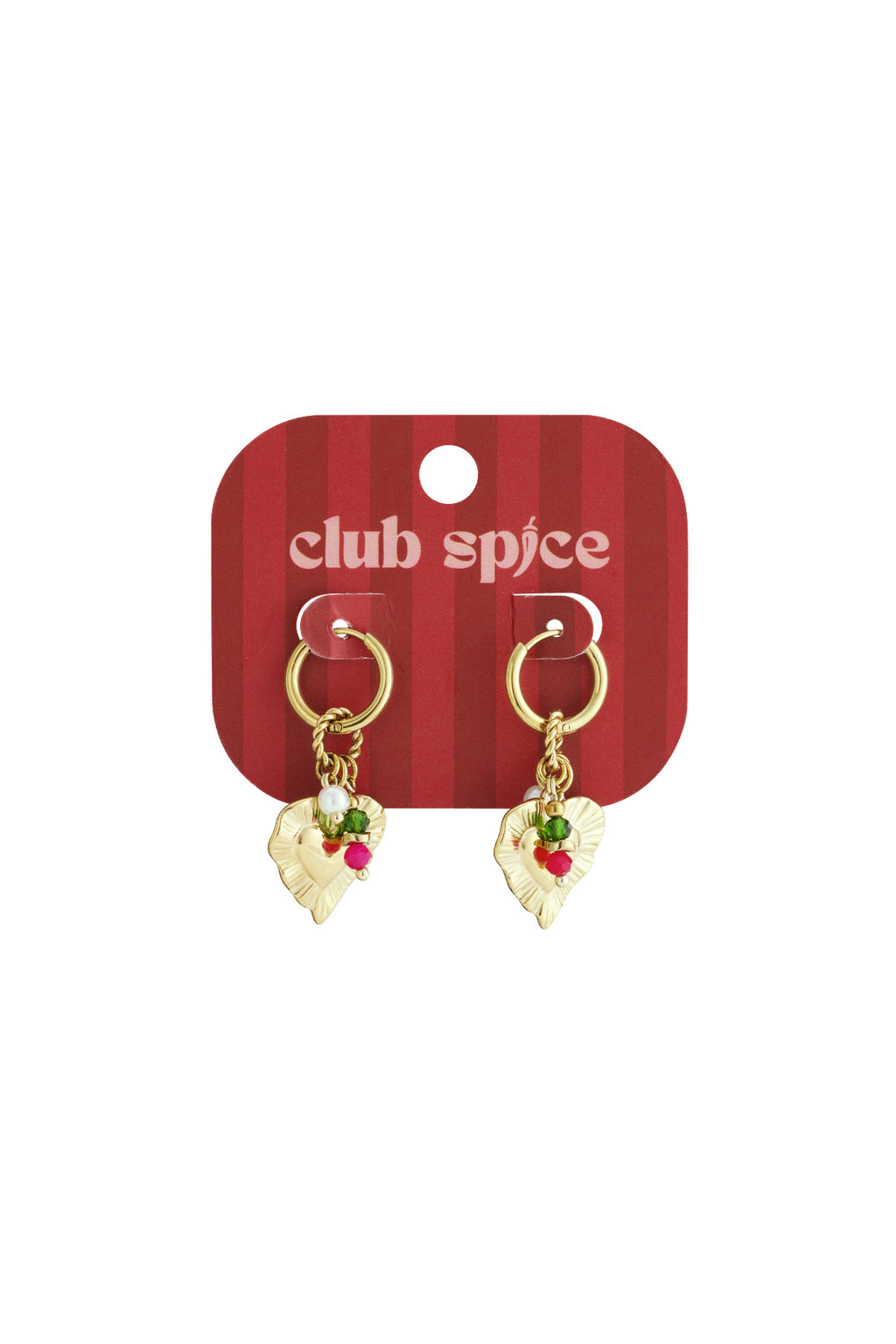 Heart Happy Charm oorbellen