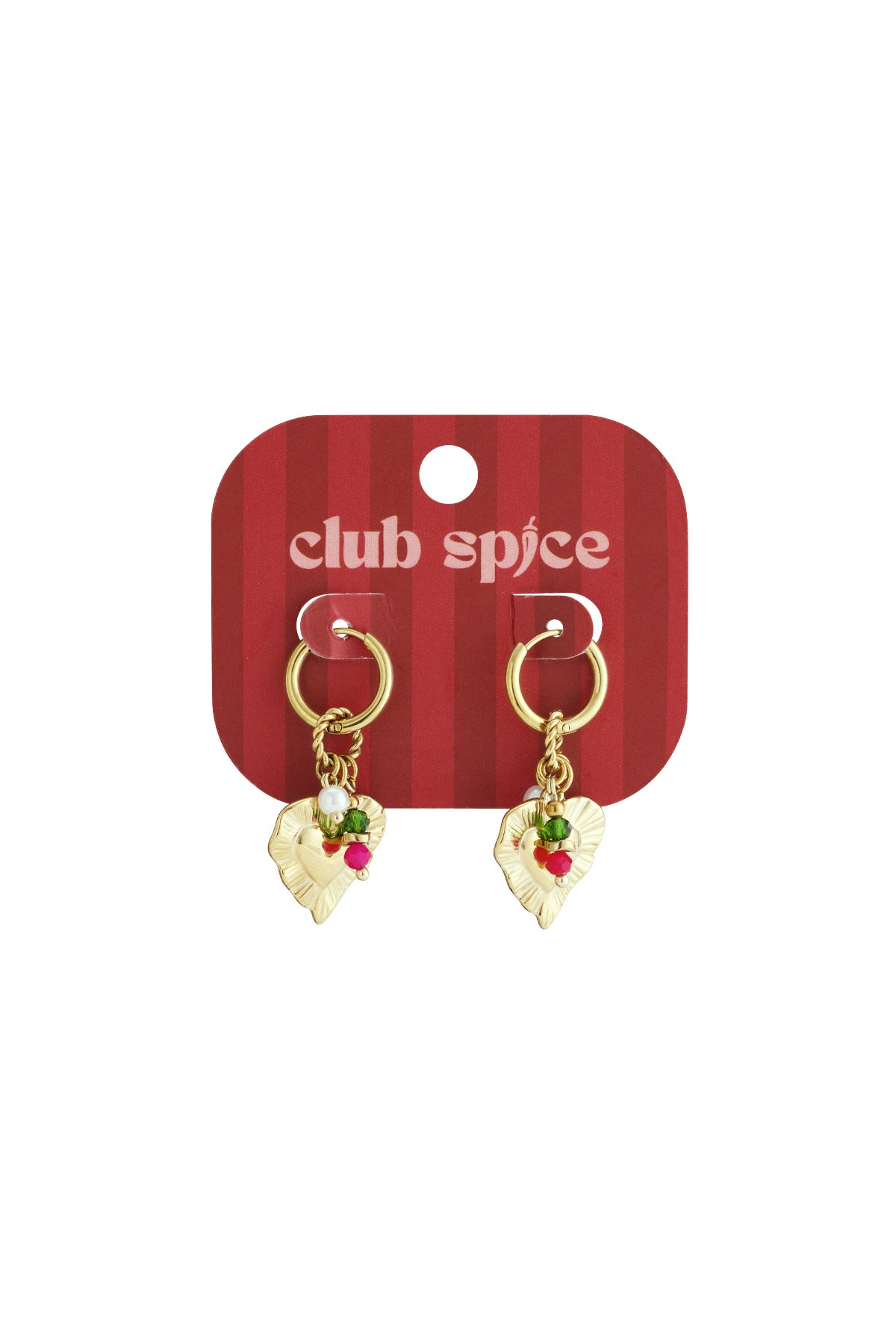 Heart Happy Charm oorbellen